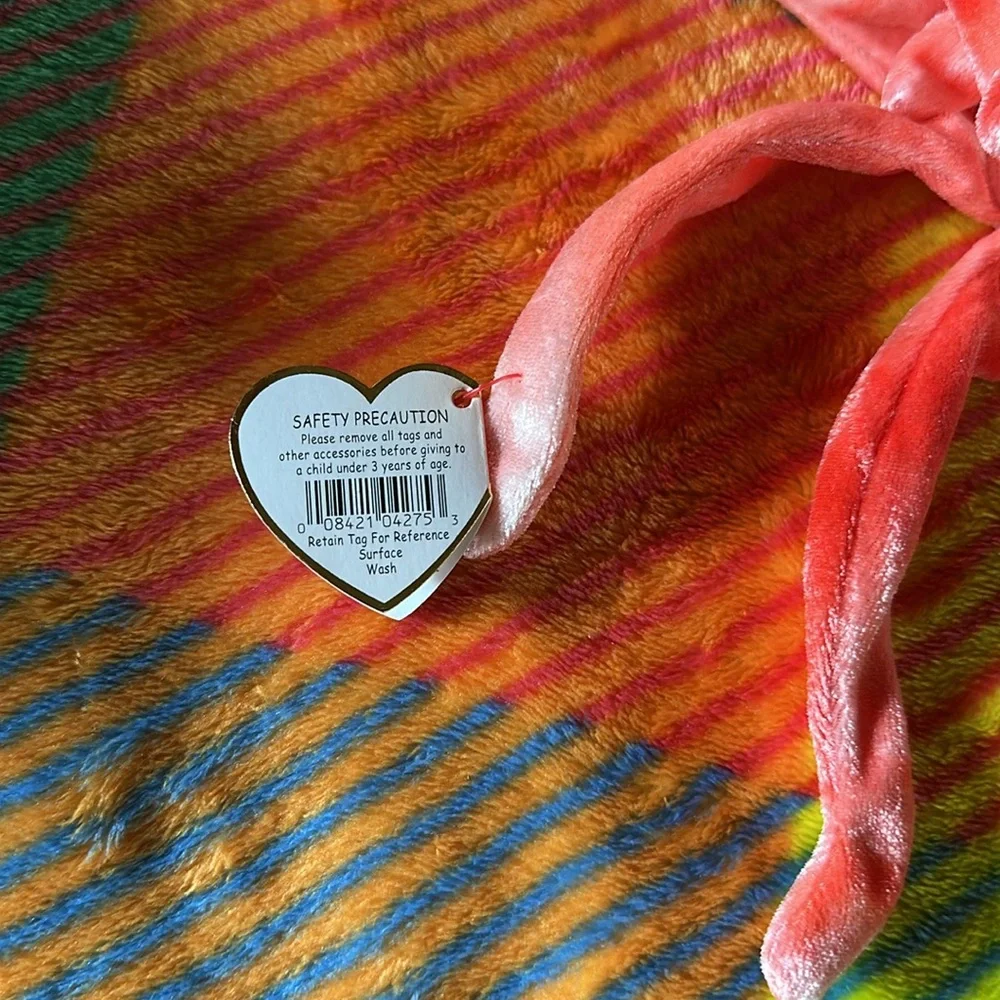 Ty 2000 Wiggly the Octopus Beanie Baby